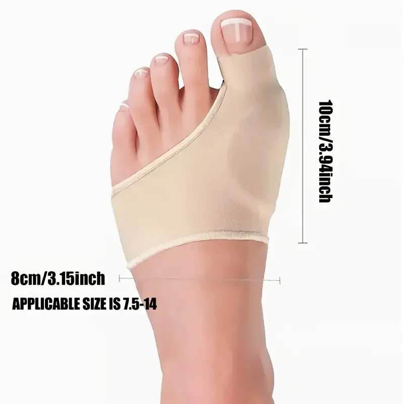 Ankle Brace Sock - Calzini Separatori in Silicone per Dita