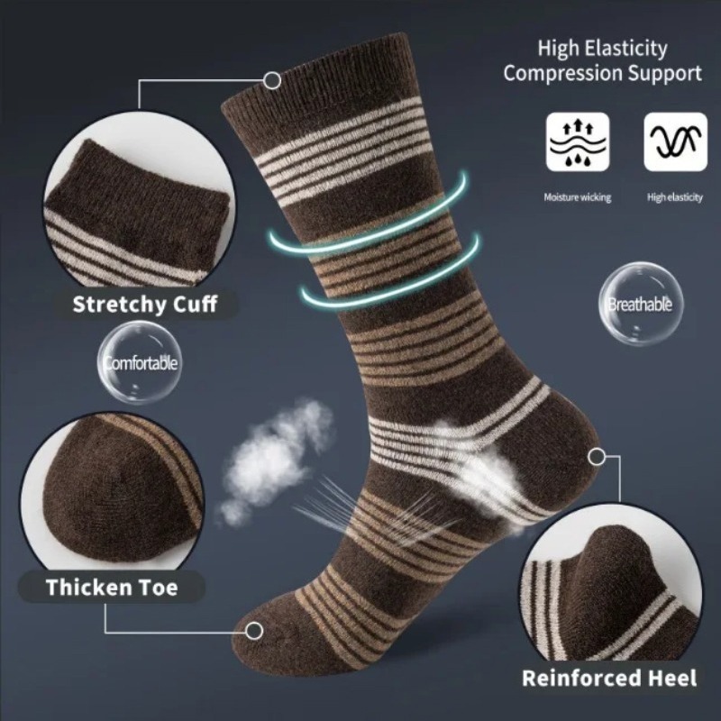 6 Paia di Calzini a Righe Marr - Dress Sock Men recensione e prezzo